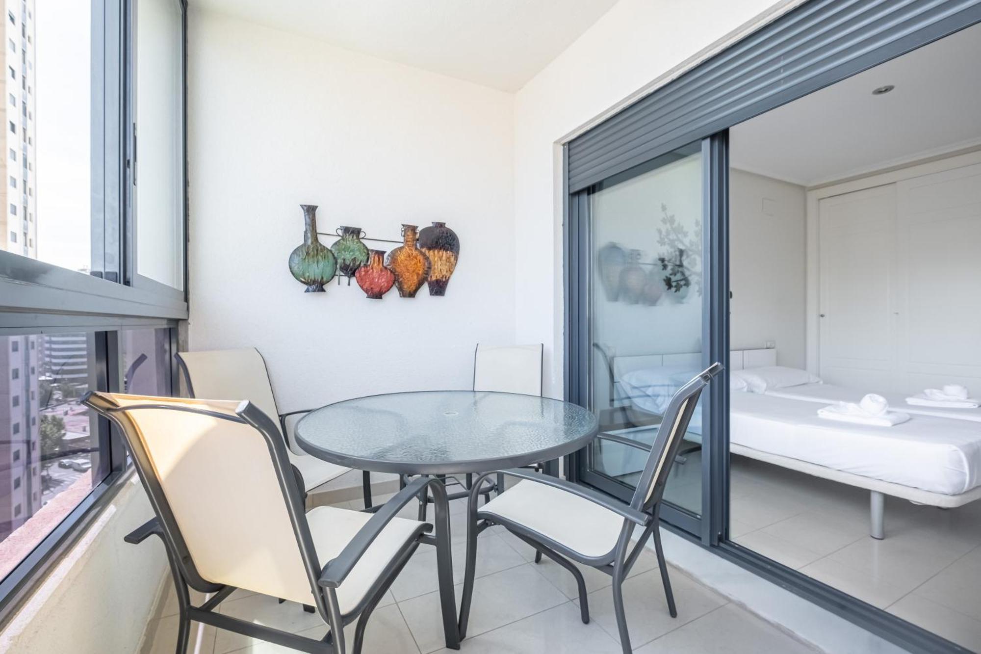 בנידורם Gemelos 26 Resort Apartment 9-C Levante Beach מראה חיצוני תמונה