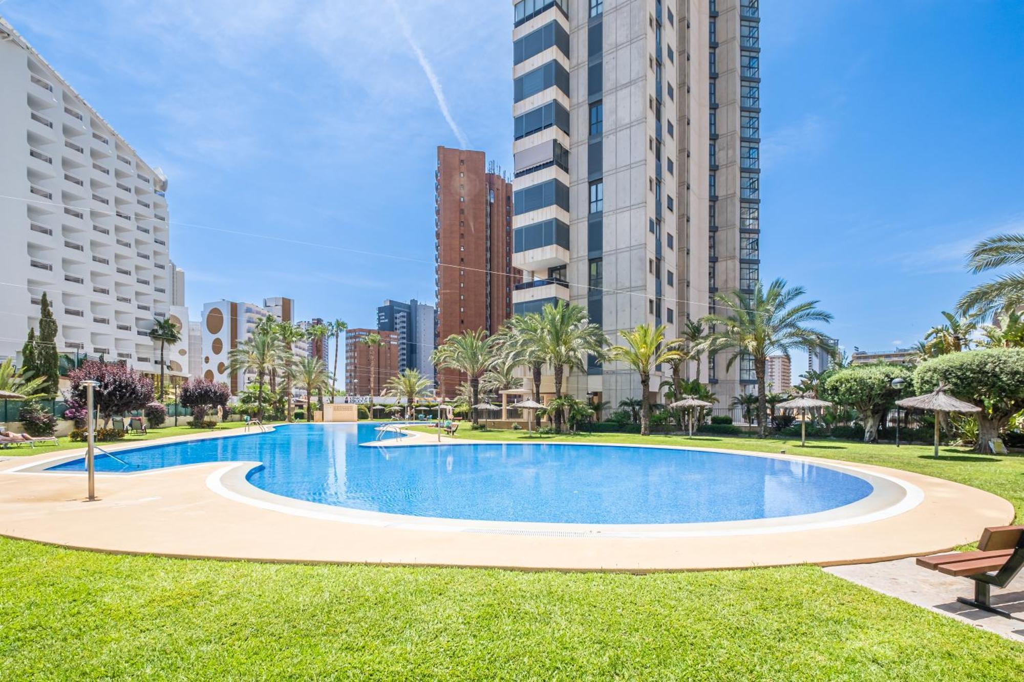 בנידורם Gemelos 26 Resort Apartment 9-C Levante Beach מראה חיצוני תמונה